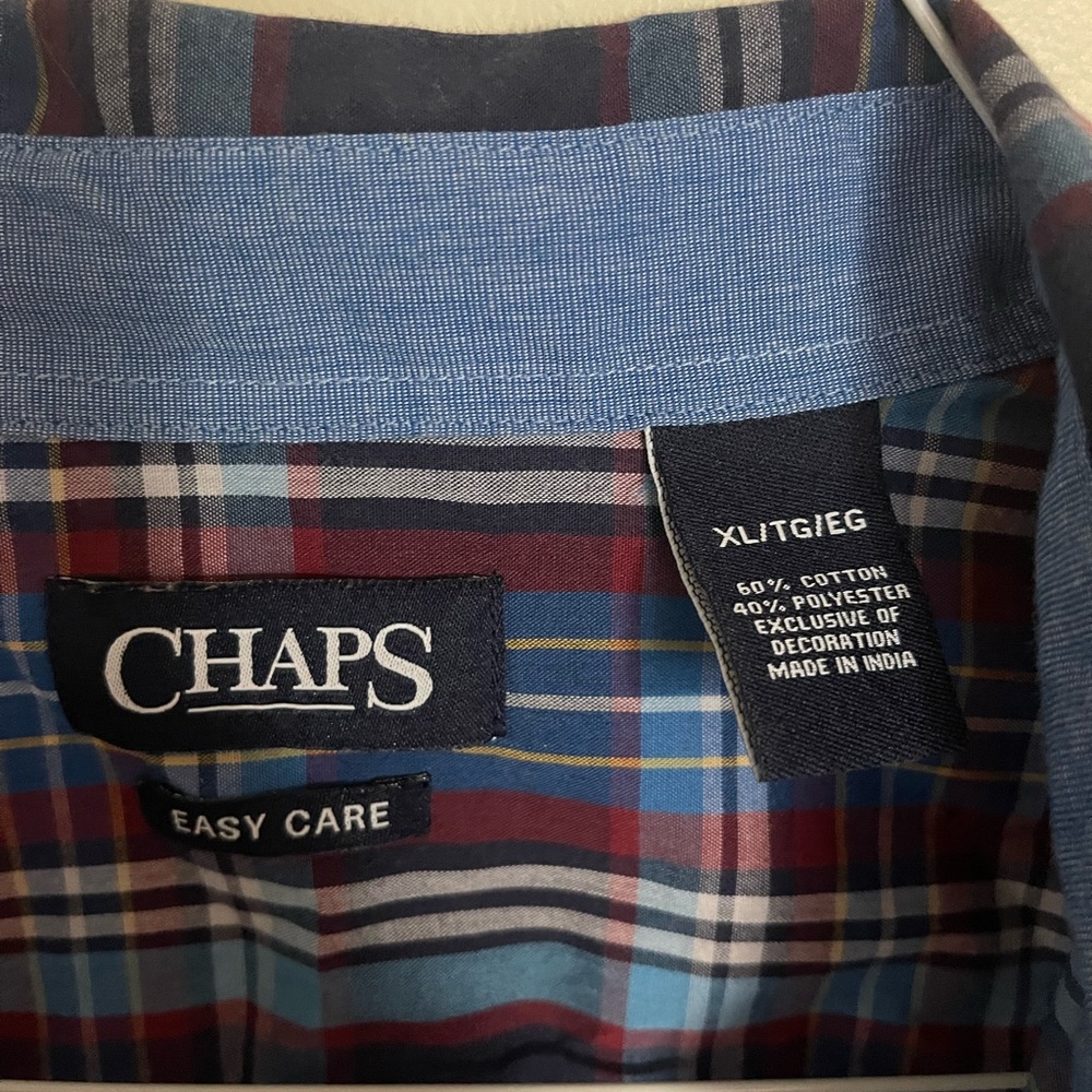 Chaps MENS long sleeve shirt xtra large